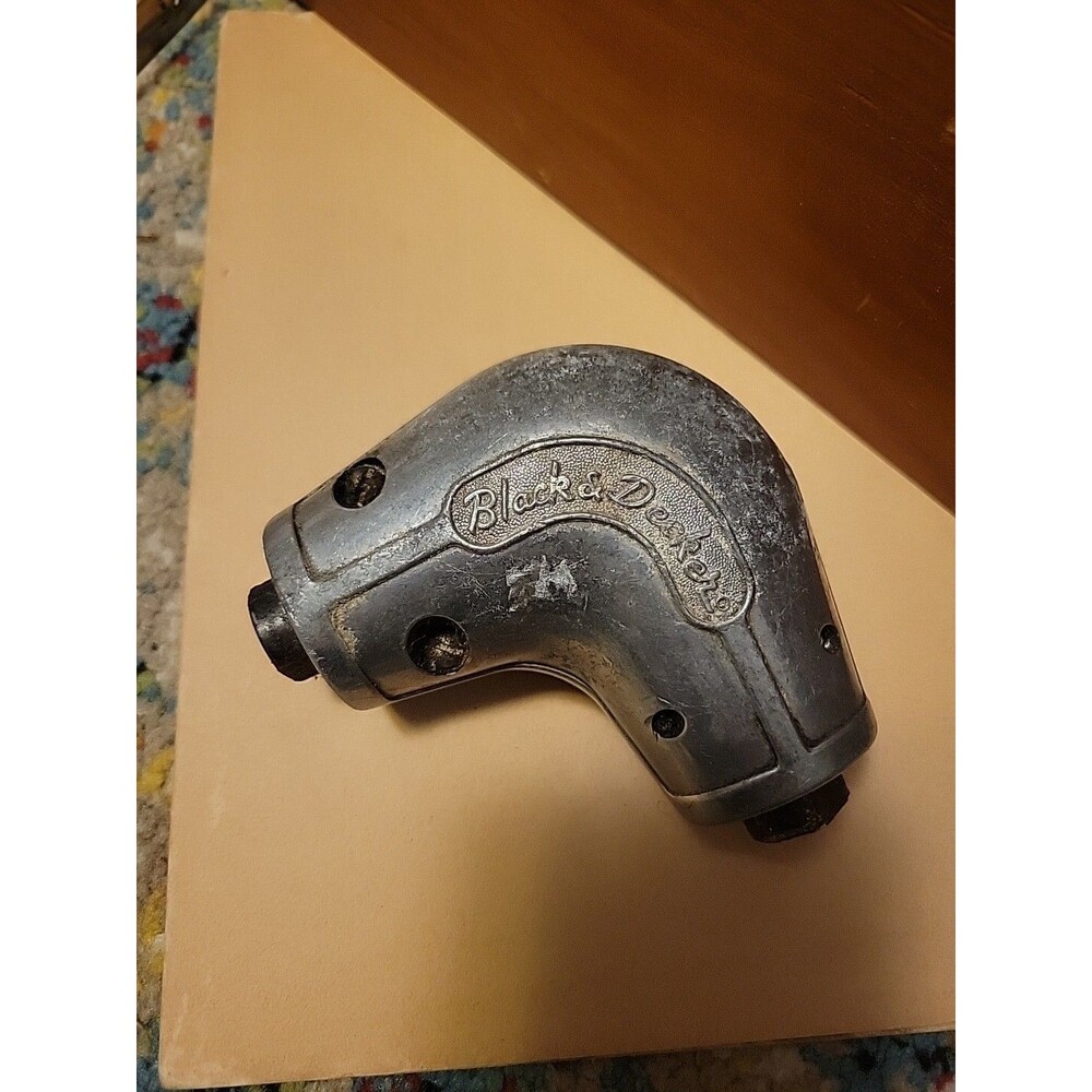 Vtg. Black & Decker Right Angle Drive Attachment Model U-1021